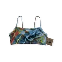 Image 1 of M (36) Bralette in Nebula Geode Ice Dye