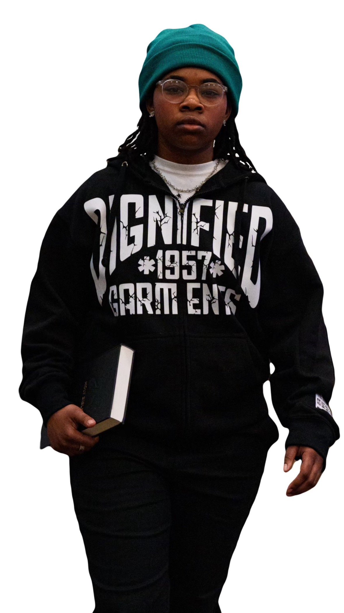 Image of Dignified Zip-up (Raven)