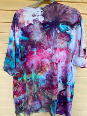 Image of 3XL Party At Your Own Pace Rain Tie Dye Shirt 3