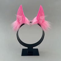Image 2 of Pink Fox Tail Set 