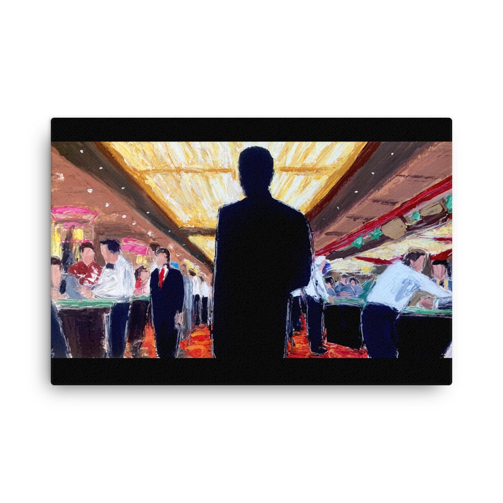 Image of Casino (canvas print 24” x 36”)