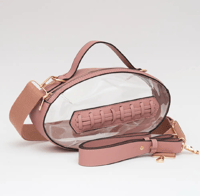 Image 1 of PINK FOOTBALL 🏈 HANDBAG copy