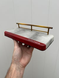 Image 2 of Sidewalk with chain-link fence