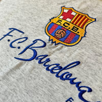 Image 2 of Retro 90s Embroidered Barcelona T-Shirt 