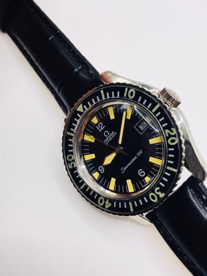 Image of omega seamaster 300 automatic sports mens watch,cal 565-166.024.(BL-28)CROWN WIND ISSUE