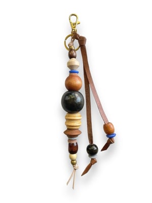 Image of BEADED BAG CHARM / KEYCHAIN #16