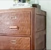 1930’s Oak filing cabinet 