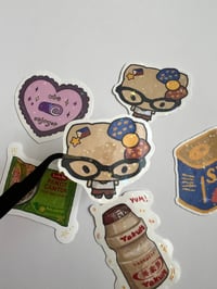 Image 2 of Kamusta Kitty Vinyl Sticker