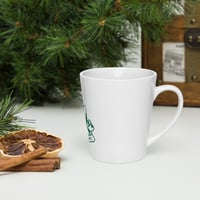 Image 3 of Latte mug with green Grier crest