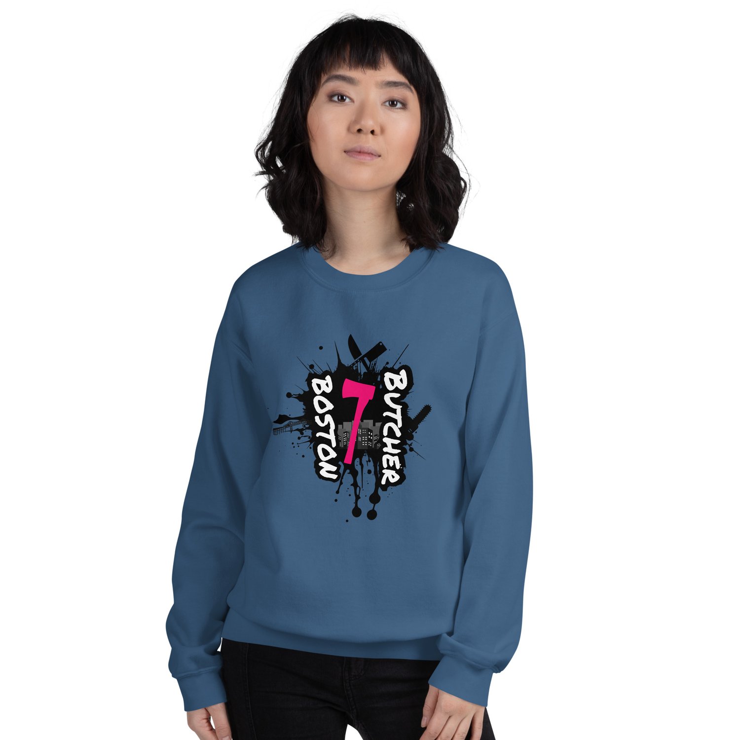Image of Officially licensed Boston Butcher Unisex Sweatshirt