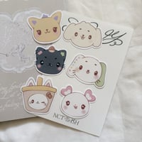 Image 1 of Squishy NCT Wish Sticker Pack
