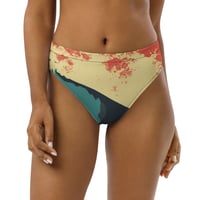 Image 1 of Surf's Up Recycled High-Waisted Bikini Bottom