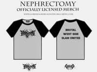 Image 4 of Nephrectomy-Black X Grey Raglan