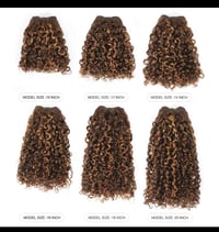 Image 3 of Raw Human Hair Super Double Drawn Quality  Sdd PIXIE CURLS Bundles 4/30 
