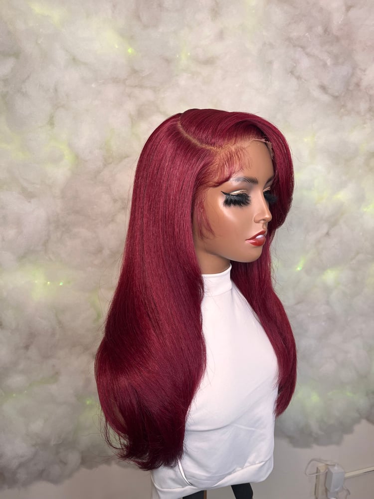 Image of Outre HD Lace Front Wig Melted Hairline Deep C Part  TruCurve 1 