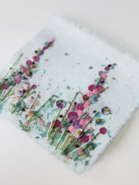 Image 3 of ONLINE 6th April 9am Embroidered Flower Garden Workshop 