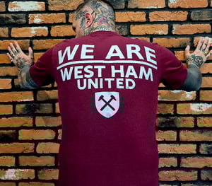 Image of Booze & Glory West Ham Tshirt