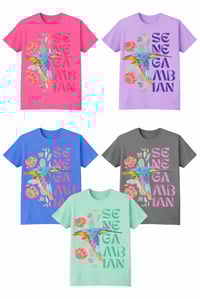 SeneGambian Bird Tee (Colors)