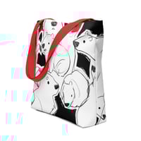 Image 3 of Capy Collage Tote Bag (Style 1)