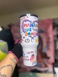 Image 1 of Mañana Fue Muy Bonito 40 oz Tumbler 