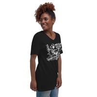 Image 3 of Vince Ray Voodoo Hearse Unisex V-Neck Tee