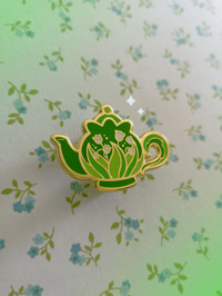 Image 5 of Tea Pot Hard Enamel Pin