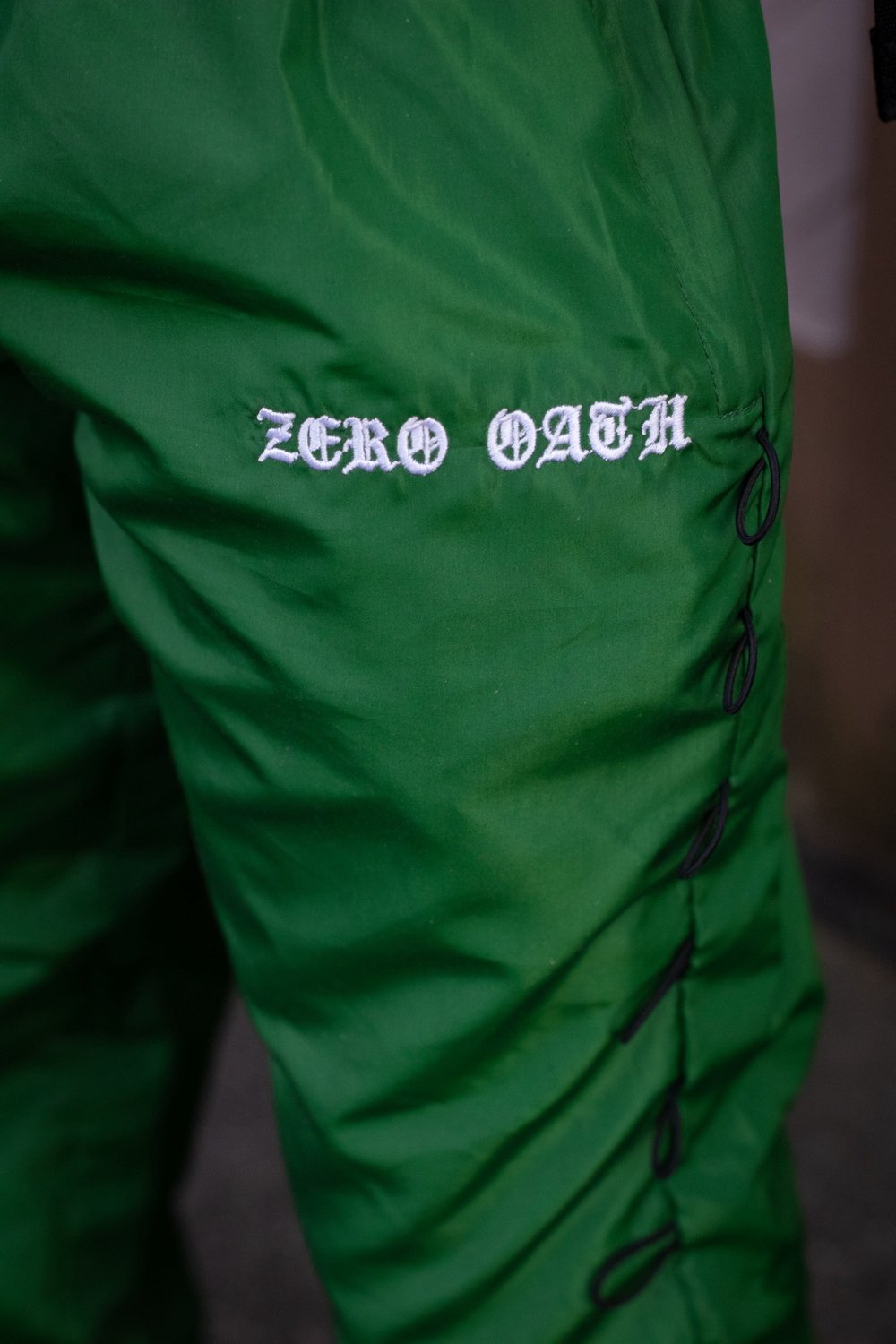 Looped Track Pants (Green)
