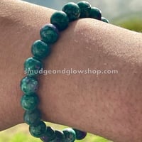Image 2 of Epidote Zoisite Bracelet 