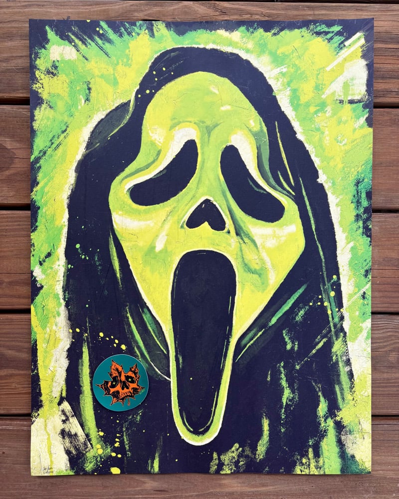 Green Ghost Portrait