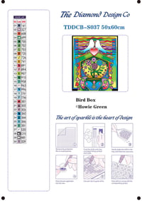 Image 4 of Bird Box Full Size Diamond Painting by Howie Green