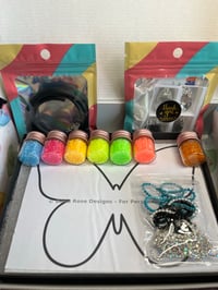 Image 2 of Diamond Neon Beading Butterfly Kit 