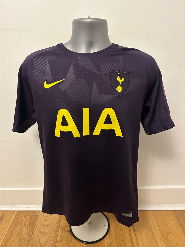 Image of Tottenham Hotspur “DEMBÉLÉ 19” 2017/18 Third Shirt + UCL patches  (M)