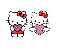 Valentines hello kitty pack 