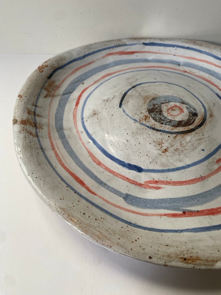 Plate of irregular circles 