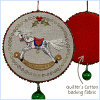Image 1 of Dapple Grey Christmas Ornament 