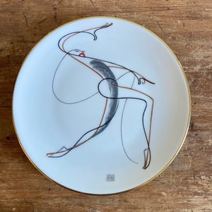 Image of Hirschfeld 'Rhythm & Dance' Plate