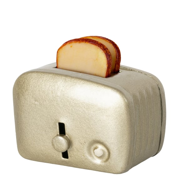 Image of Maileg - Miniature Toaster Silver