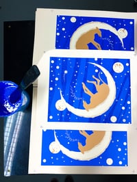 Image 3 of “Sweet dreams are made of cheezzzzzzz“  glow in the dark print 