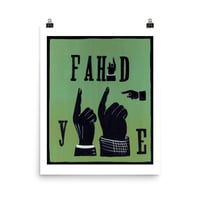 Image 1 of POINTING FINGER POSTER