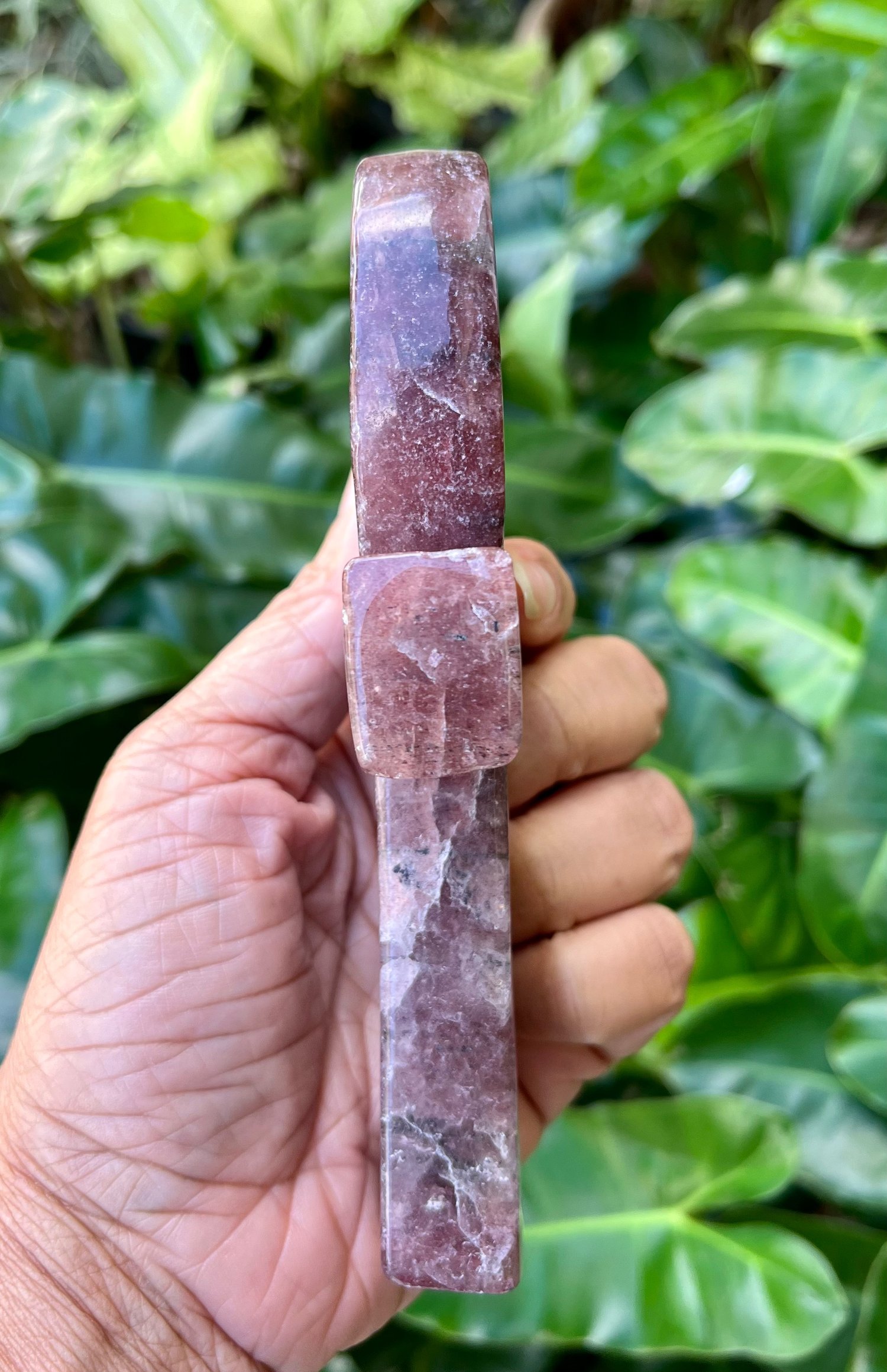 Image of Strawberry Quartz Ankh