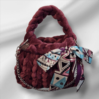 Image 2 of Lady Violet (mini handbag) (No Lining)