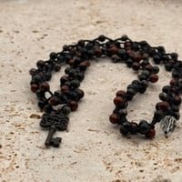 Image 1 of Mahogany Obsidian Key Necklace
