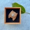 Wombat Brooch