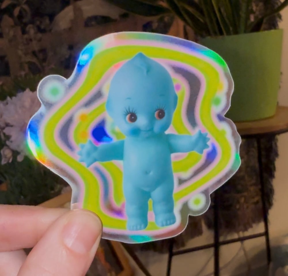 image of kewpie sticker