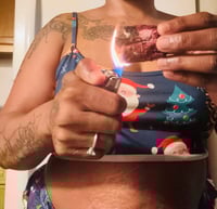 Image 3 of Dragon's Blood Resin Dipped White Sage Smudge