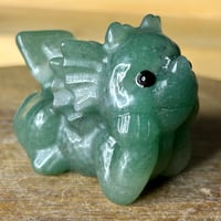 Image 1 of Green Aventurine Laying Dragon ($20)