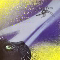 Cat and spider canvas.
