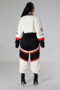 Image 3 of Racing Chic Crop Jogger Set