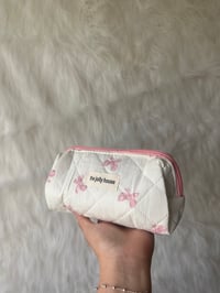 Image 4 of Small Bow Cosmetic Bag