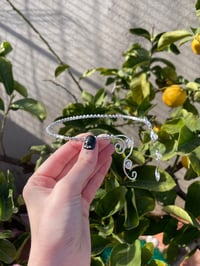 Image 3 of Silver Pearl Choker